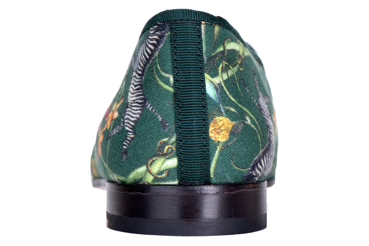 Women Stubbs & Wootton Slipper<Africa Emerald Silk Slipper (Women)