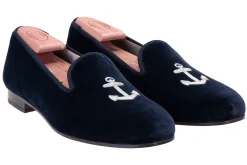 Women Stubbs & Wootton Slipper<Anchor Midnight Private Stock Slipper (Women)