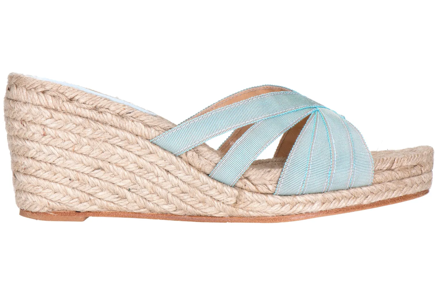 Women Stubbs & Wootton Heel<Aqua (Kelly)