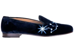 Women Stubbs & Wootton Slipper<Aquarius Velvet Slipper (Women)