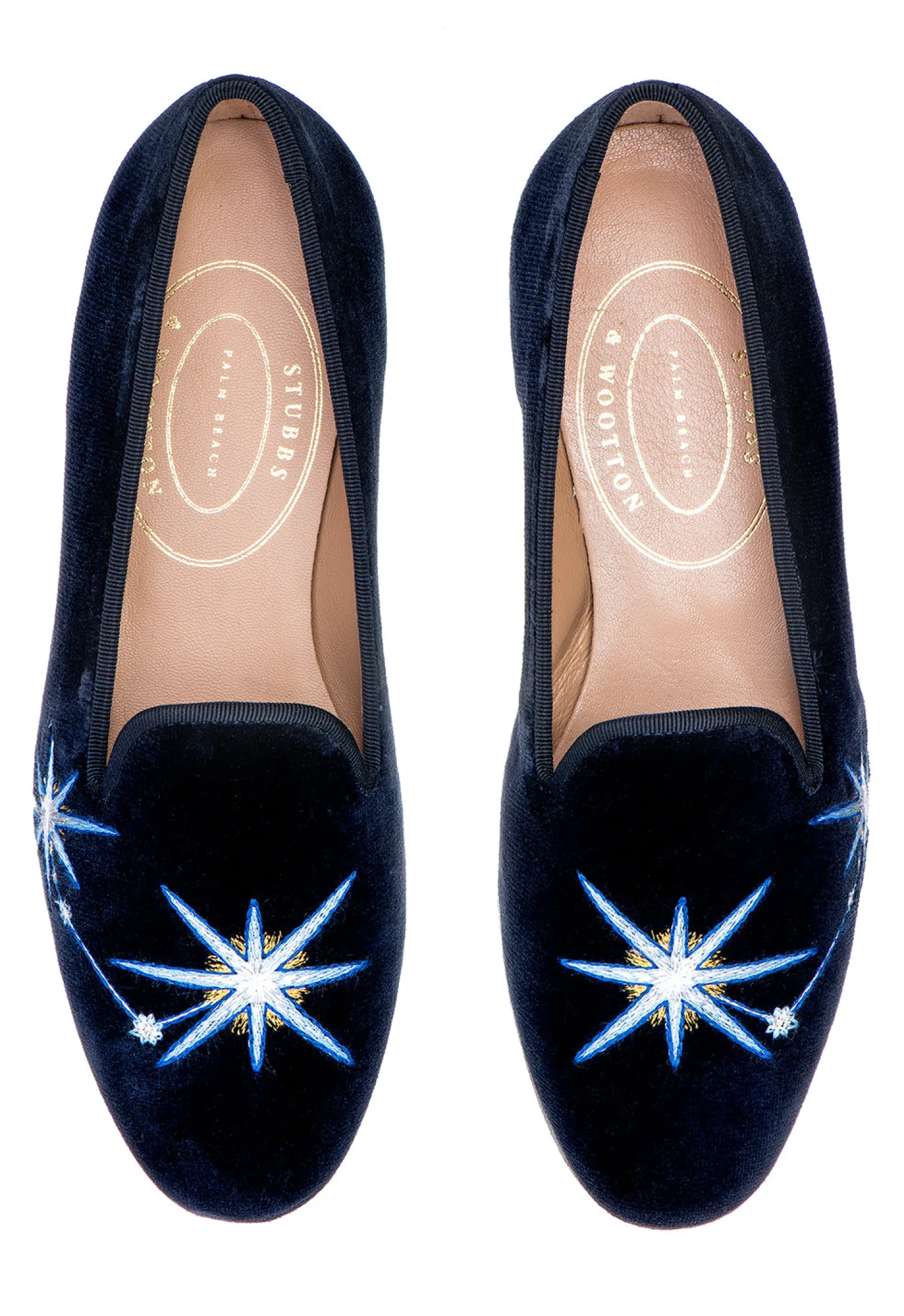 Women Stubbs & Wootton Slipper<Aries Velvet Slipper (Women)