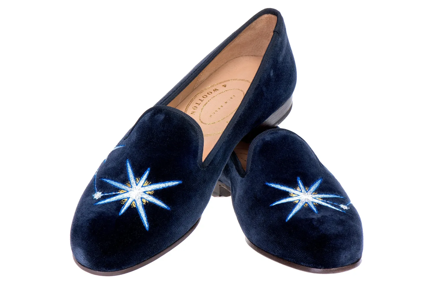 Women Stubbs & Wootton Slipper<Aries Velvet Slipper (Women)