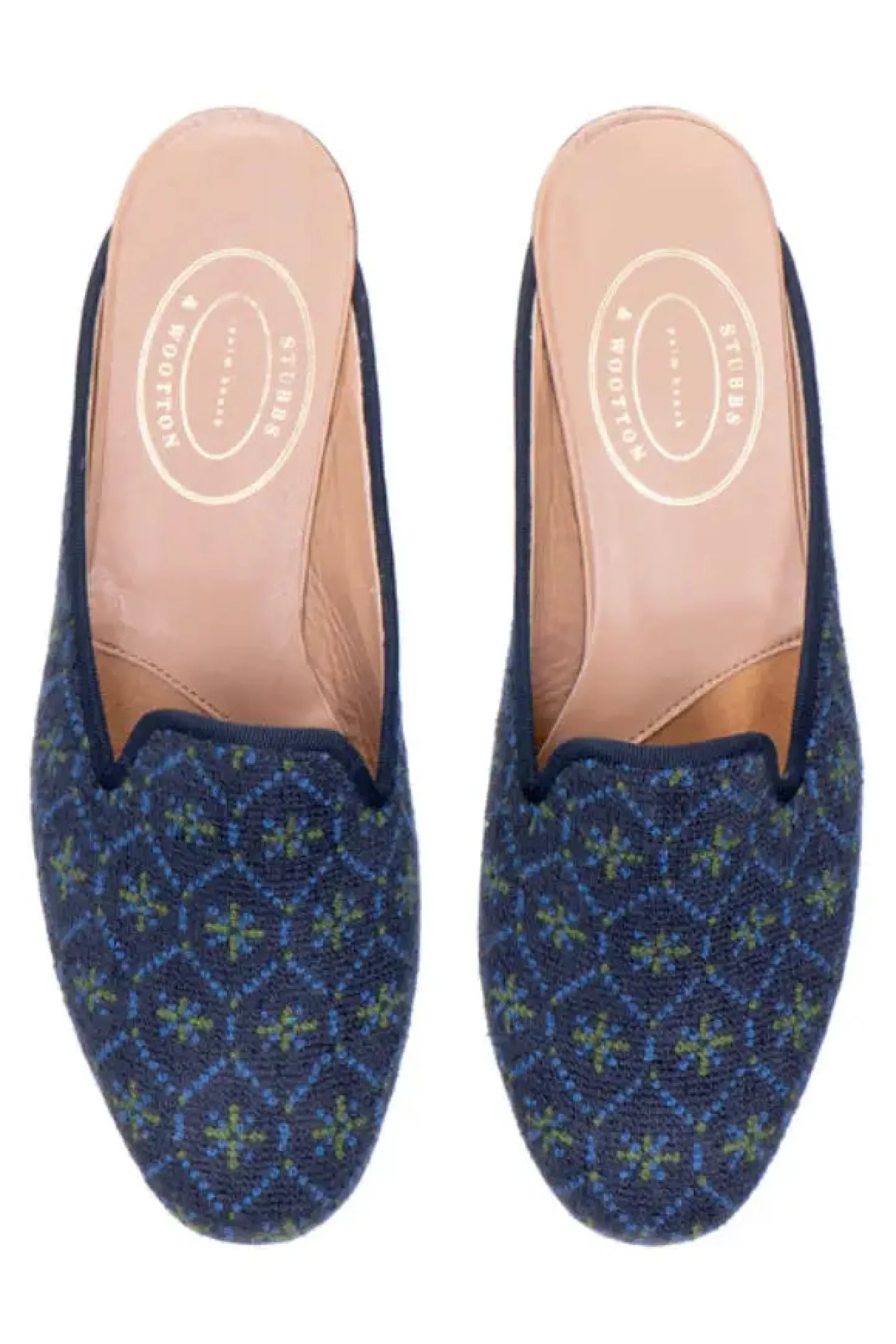 Women Stubbs & Wootton Mule<Bath Needlepoint Mule (Women)