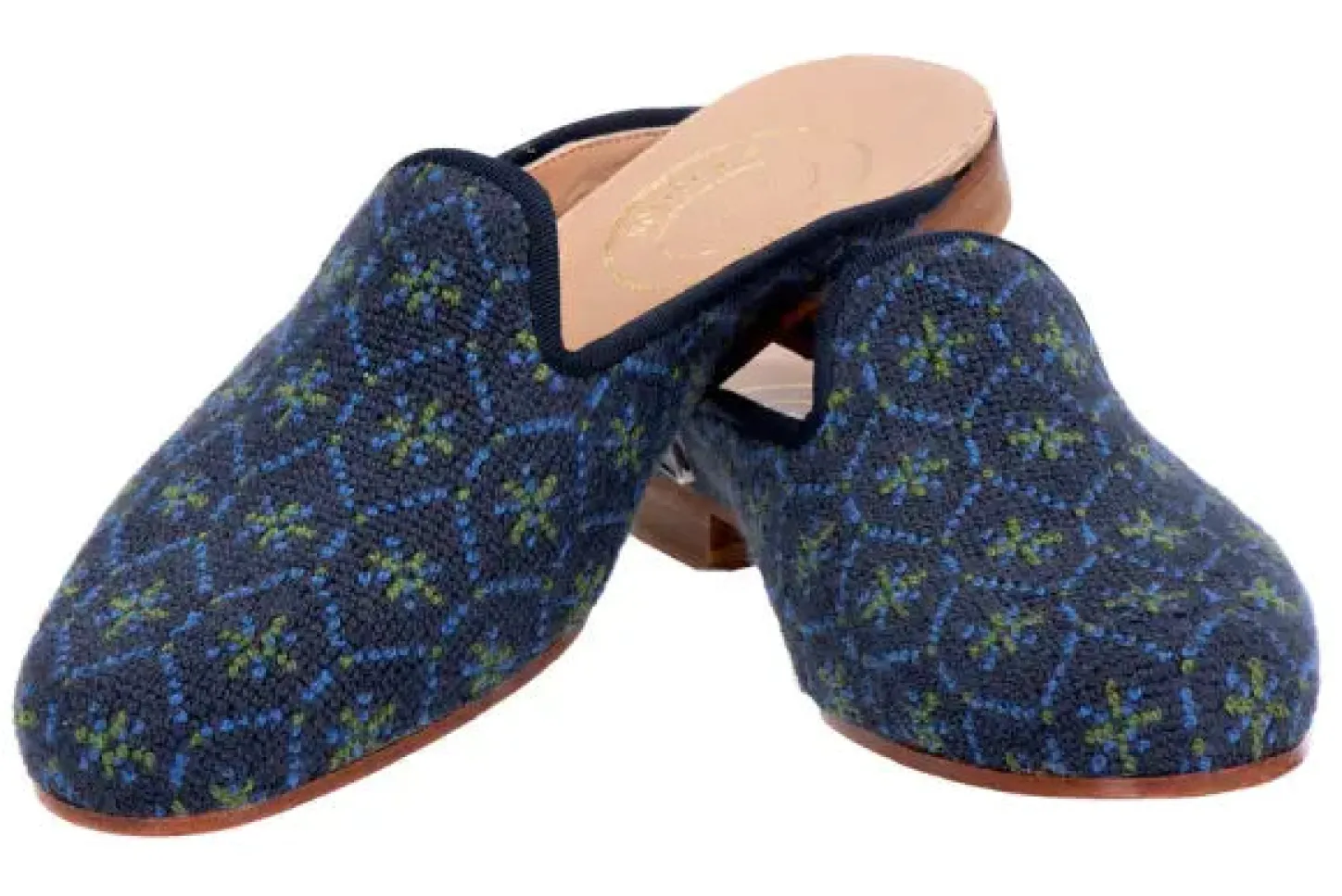 Women Stubbs & Wootton Mule<Bath Needlepoint Mule (Women)