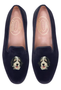 Women Stubbs & Wootton Slipper<Bernedoodle (Women)