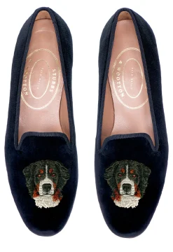Stubbs & Wootton Slipper<Bernese Velvet Slipper (Men)