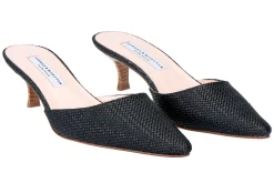 Women Stubbs & Wootton Heel<Raffia Greta