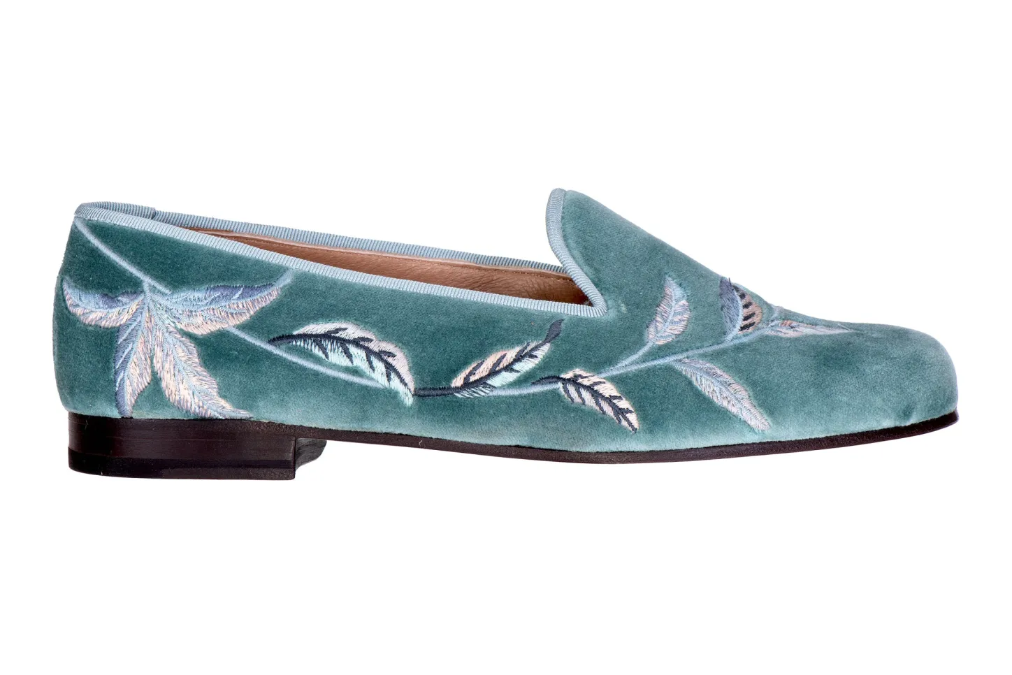 Women Stubbs & Wootton Slipper<Broadleaf Celeste (Women)