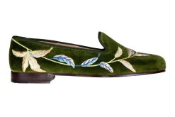 Women Stubbs & Wootton Slipper<Broadleaf Sage (Women)