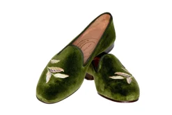 Women Stubbs & Wootton Slipper<Broadleaf Sage (Women)