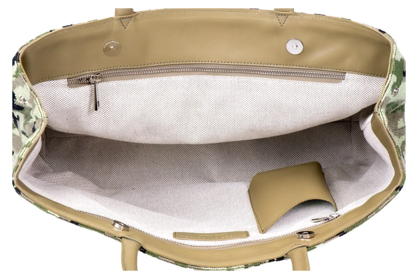 Stubbs & Wootton Totes<Green Needlepoint Tote