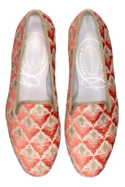 Women Stubbs & Wootton Slipper<Carlotta Rust (Women)