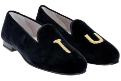 Women Stubbs & Wootton Slipper<College Private Stock Slipper (Women)