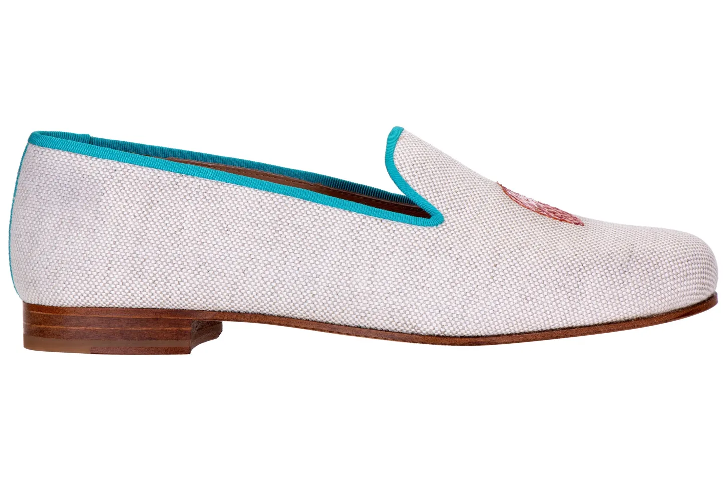 Women Stubbs & Wootton Slipper<Conch Helm Linen Slipper (Women)