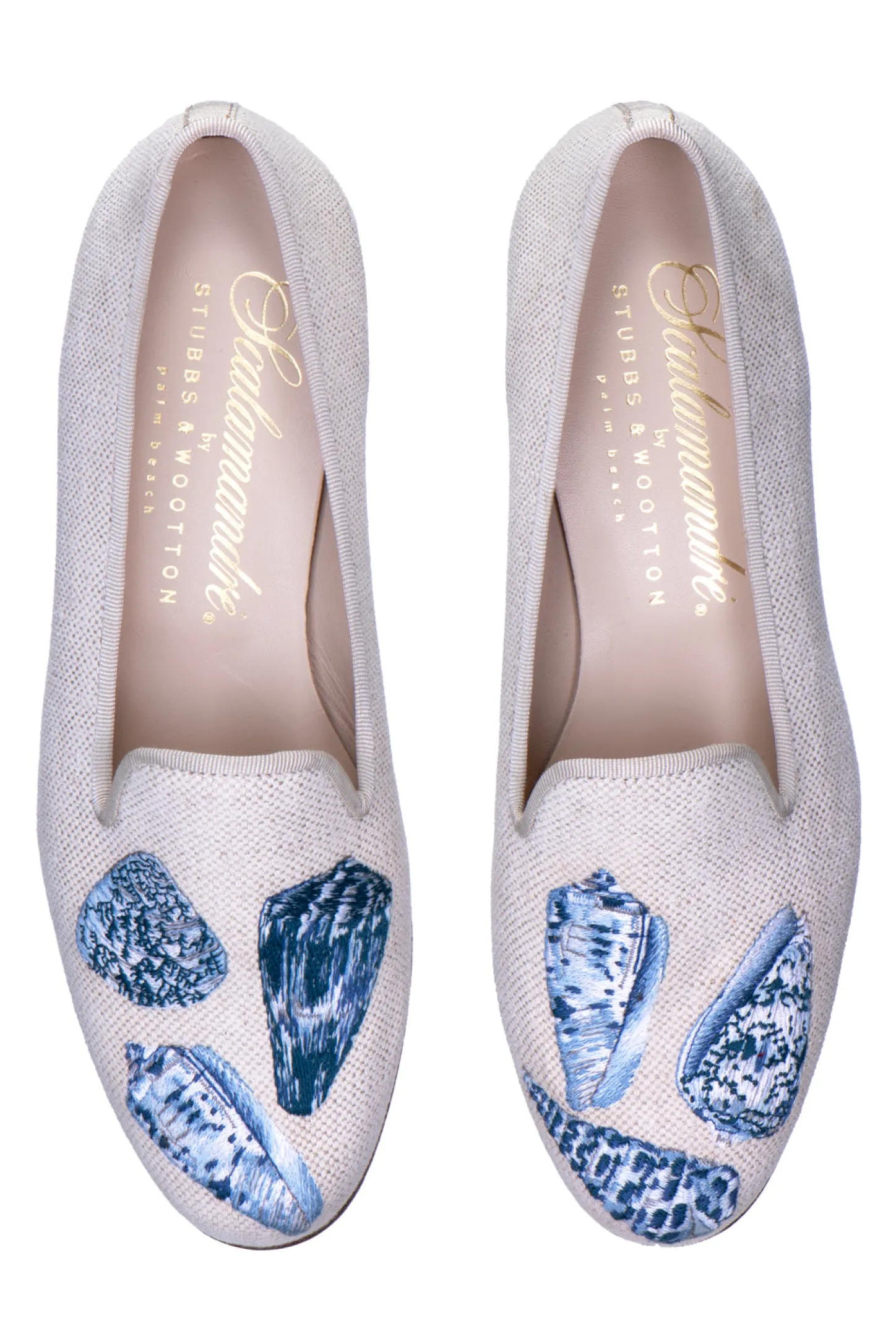 Stubbs & Wootton Slipper<Coquina Linen Slipper (Men)