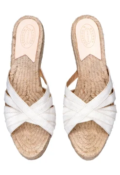 Women Stubbs & Wootton Heel<Crema (Grace)