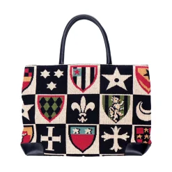 Stubbs & Wootton Totes<Crest Needlepoint Tote