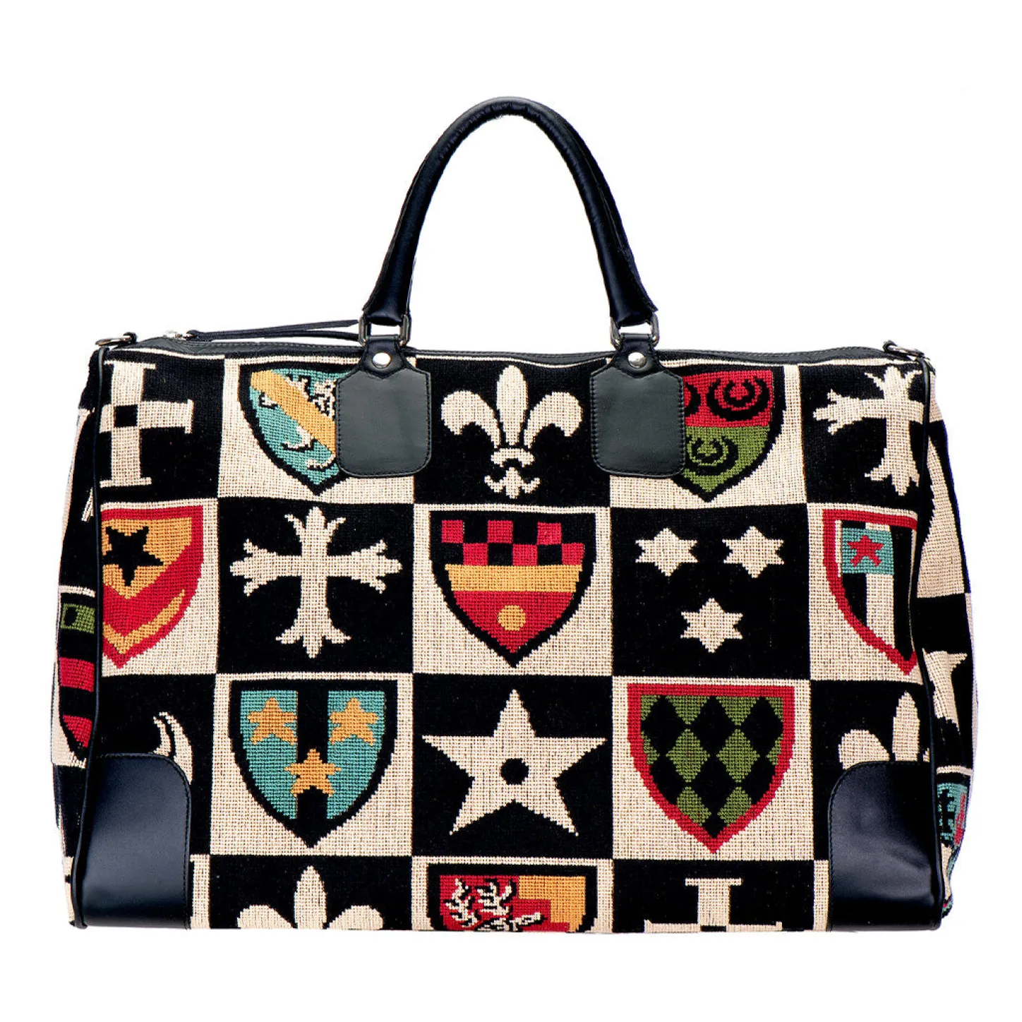 Stubbs & Wootton Weekenders<Crest Needlepoint Weekender