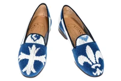 Stubbs & Wootton Slipper<Crest Needlepoint Slipper (Men)