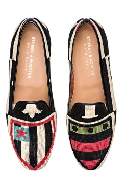 Women Stubbs & Wootton Slipper<Crest Needlepoint Slipper (Women)