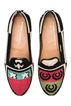 Women Stubbs & Wootton Slipper<Crest Needlepoint Slipper (Women)