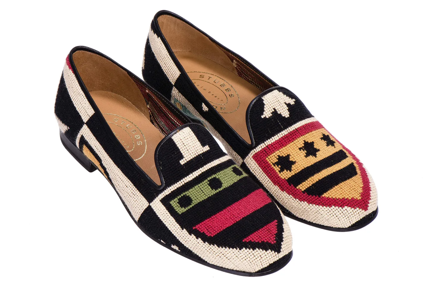 Women Stubbs & Wootton Slipper<Crest Needlepoint Slipper (Women)