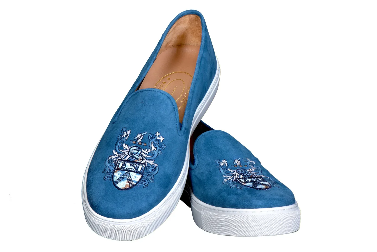 Women Stubbs & Wootton Sneaker<Crest Jeans Suede Sneaker (Women)