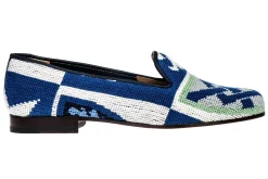 Stubbs & Wootton Slipper<Crest Needlepoint Slipper (Men)