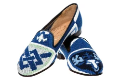 Stubbs & Wootton Slipper<Crest Needlepoint Slipper (Men)