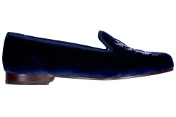 Women Stubbs & Wootton Slipper<Dragon Indigo (Women)