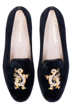 Stubbs & Wootton Slipper<Dragon Noir (Men)