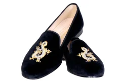Stubbs & Wootton Slipper<Dragon Noir (Men)