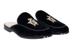 Stubbs & Wootton Mule<Dragon Noir (Men)