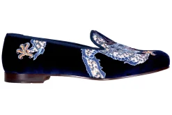 Stubbs & Wootton Slipper<Emperor Indigo (Men)