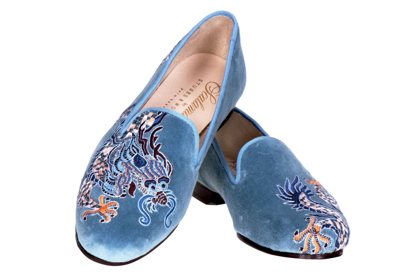 Women Stubbs & Wootton Slipper<Emperor Sky (Women)