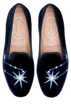 Women Stubbs & Wootton Slipper<Gemini Velvet Slipper (Women)