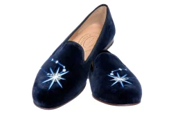 Women Stubbs & Wootton Slipper<Gemini Velvet Slipper (Women)
