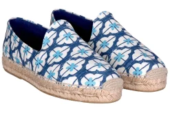 Stubbs & Wootton Espadrille<Geometric Indigo Gatsby (Men)
