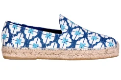 Stubbs & Wootton Espadrille<Geometric Indigo Gatsby (Men)