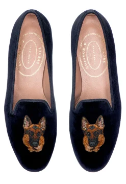 Stubbs & Wootton Slipper<German Shepherd (Men)