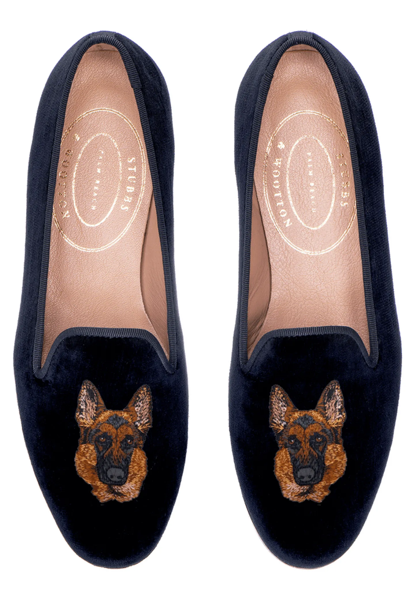Women Stubbs & Wootton Slipper<German Shepherd (Women)