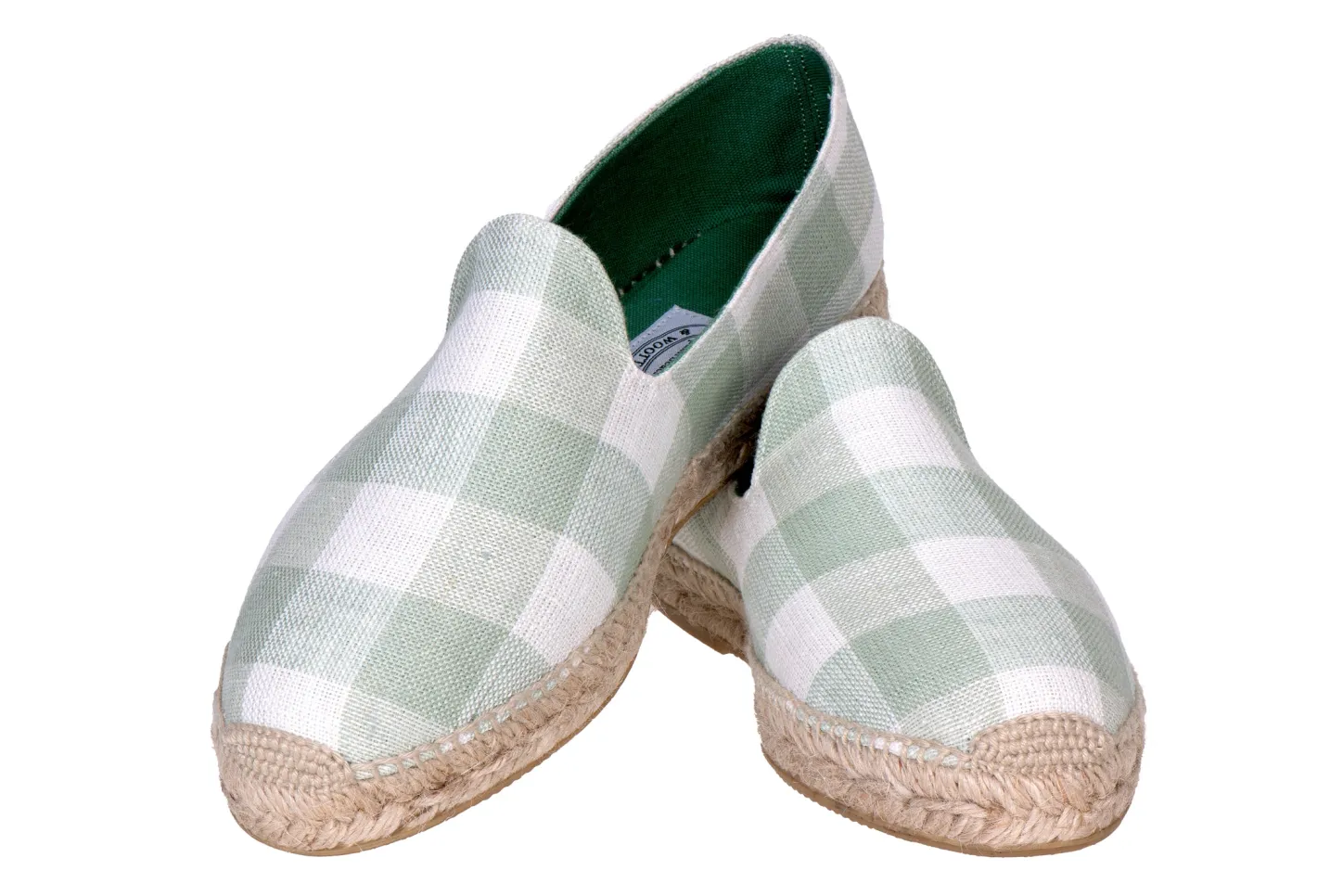 Women Stubbs & Wootton Espadrille<Gingham Willow (Women)