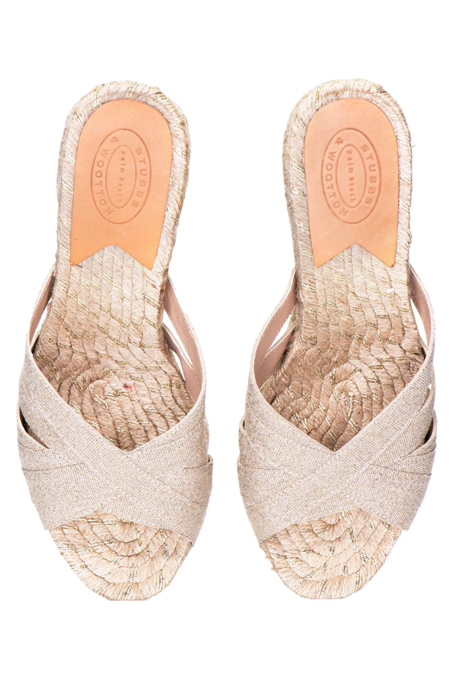 Women Stubbs & Wootton Heel<Braid (Kelly)