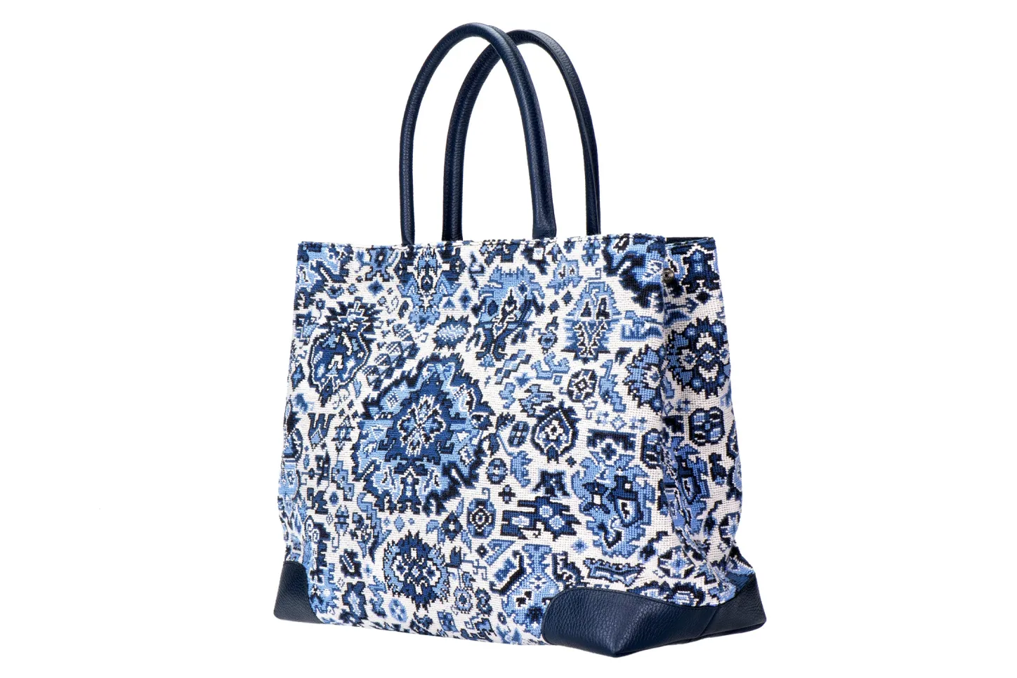 Stubbs & Wootton Totes<Heriz Needlepoint Tote