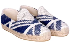 Women Stubbs & Wootton Espadrille<Jacquard Indigo Gatsby (Women)