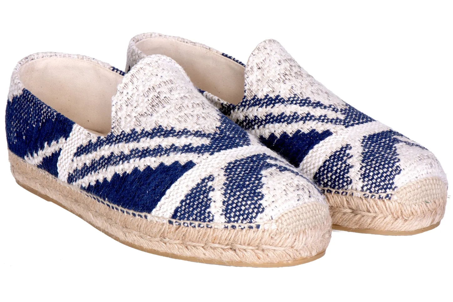 Women Stubbs & Wootton Espadrille<Jacquard Indigo Gatsby (Women)