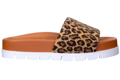 Women Stubbs & Wootton Slide<Jane Leopard Needlepoint Slip (Women)