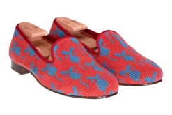 Women Stubbs & Wootton Slipper<Jerry Crimson (Women)