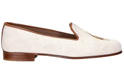 Women Stubbs & Wootton Slipper<Jungle Linen Slipper (Women)