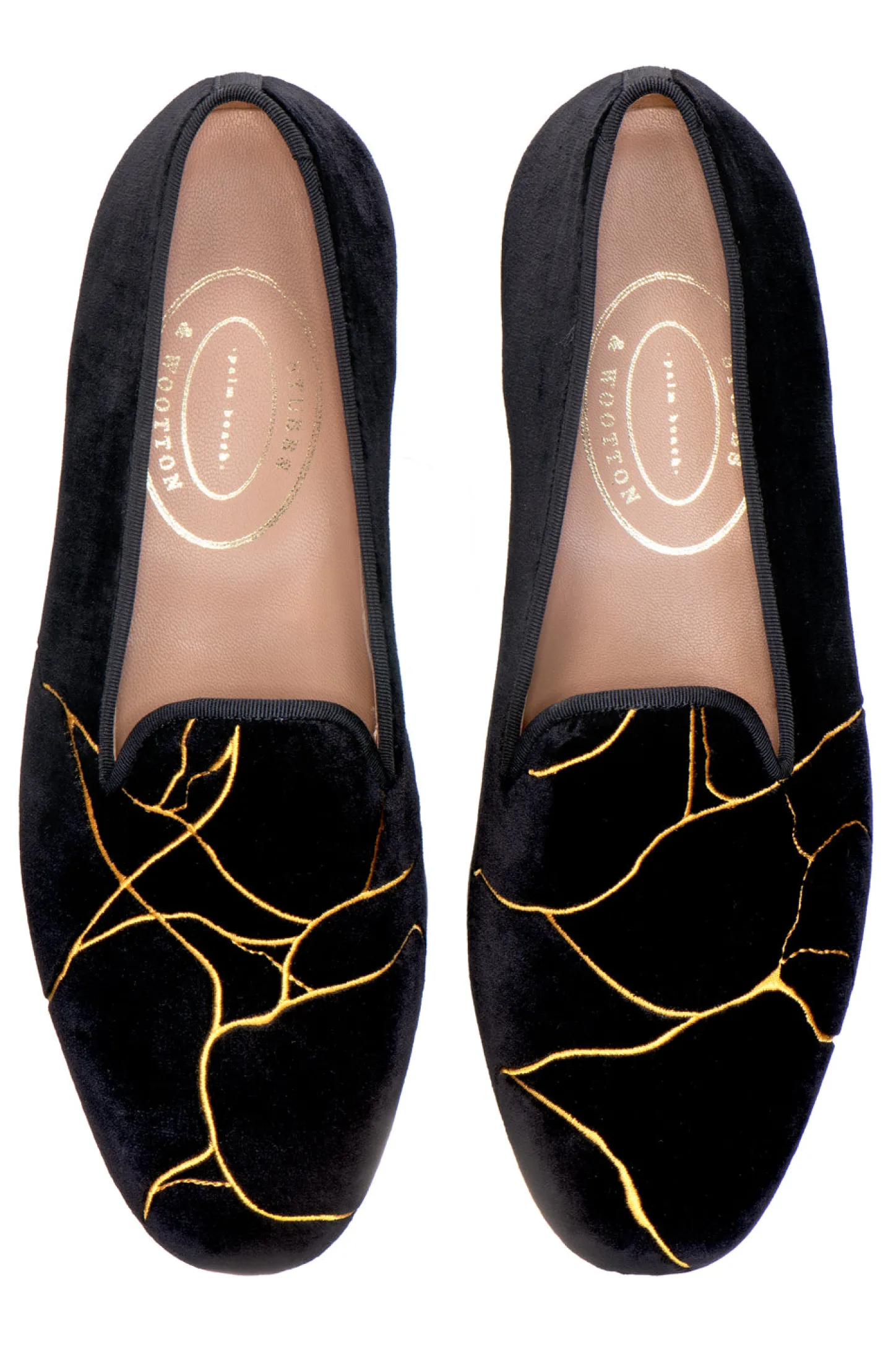 Stubbs & Wootton Slipper<Kintsugi Noir (Men)